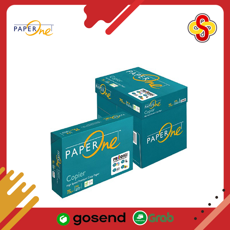 Kertas HVS Paper One F4 75 gr 1 Rim Isi 500 Lembar - Image 2