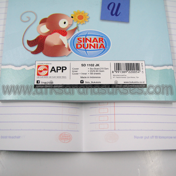Buku Tulis Sinar Dunia 58 - Image 3