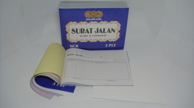 Nota Surat Jalan Golden Coin 3ply