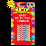 Lilin Ulang Tahun / Magic Relighting Candle Isi 12 pcs