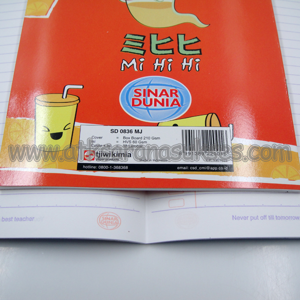 Buku Tulis Sinar Dunia 38 - Image 2