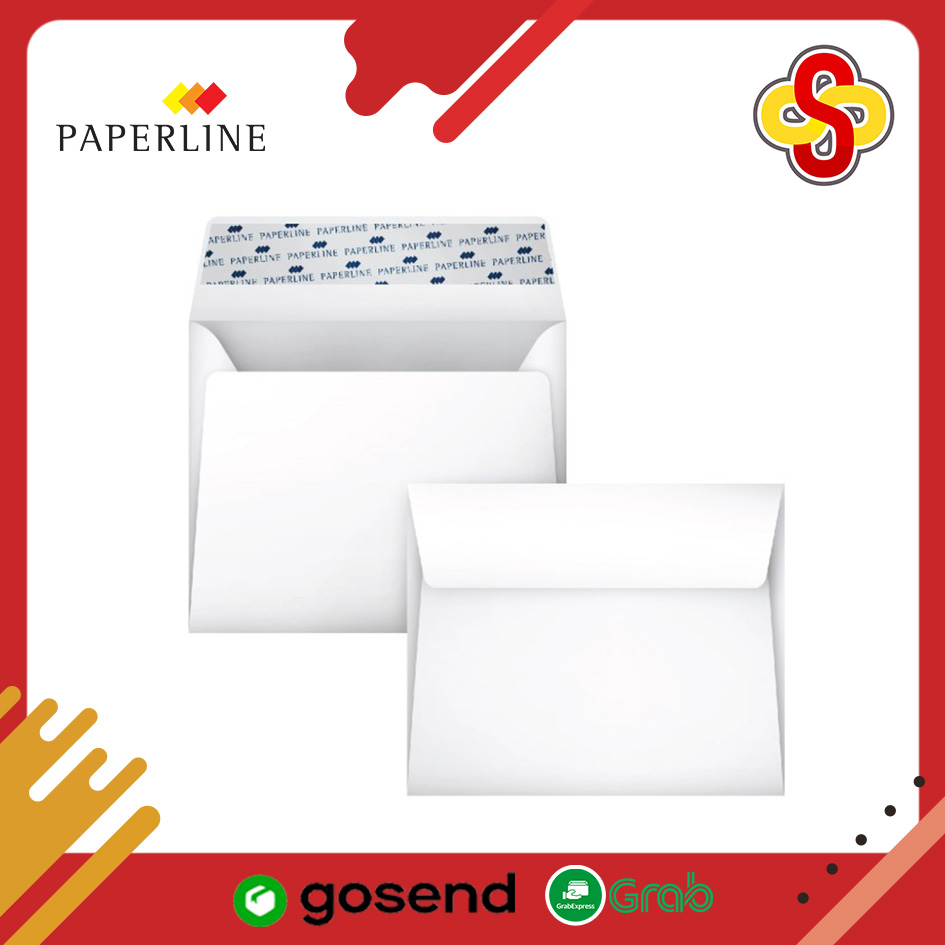 Amplop Buklet Putih Paperline 104 PPS (9.5 x 15.2 cm) Isi 100 Lbr - Image 2